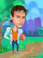 Шаржи по фото на компьютере!Новосибирск - Изображение #2, Объявление #946080