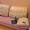Розовый удобный диван #453597