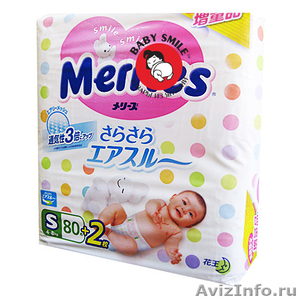 Продам японские подгузники Merries , GOO.N с  доставкой!от 600 руб.  - Изображение #1, Объявление #5141