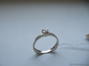 Кольцо с бриллиантом 0.11 карат - Изображение #1, Объявление #165440