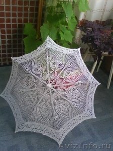 кружевной белый зонт - Изображение #1, Объявление #186905