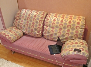 Розовый удобный диван - Изображение #1, Объявление #453597