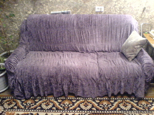 Продам диван раскладной и 2 кресла Б\\У с чехлами. - Изображение #2, Объявление #496561