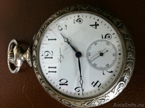 Продам карманные часы в металлическом корпусе брендовой швейцарской фирмы \"Longi - Изображение #1, Объявление #538880