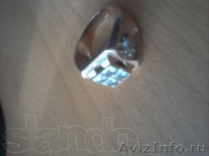 продам мужское золотое кольцо с брильянтами - Изображение #3, Объявление #568952