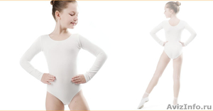 Детские белые купальники для танца и гимнастики по 360 рублей! - Изображение #1, Объявление #616366