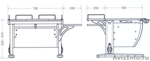 Ортопедические столы и стулья трансформеры. Цена за комплект стол и стул - Изображение #3, Объявление #689150