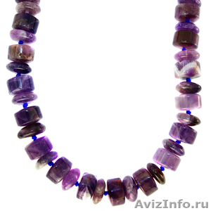 Фиолетовое ожерелье из аметиста - Изображение #1, Объявление #745430