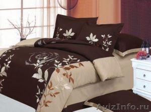 Комплект постельного белья из сатина с вышивкой - Изображение #1, Объявление #745453