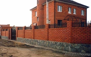 Строительство частных домов  из лицевого кирпича в Новосибирске под ключ - Изображение #1, Объявление #931539