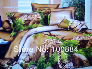 Яркое, качественное постельное белье 3D (сатин) с животными - Изображение #3, Объявление #962866