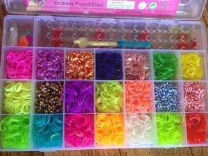 резиночки для плетения браслетов RAINBOW LOOM - Изображение #1, Объявление #1234380