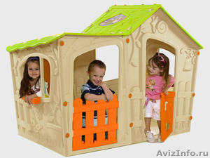 Детские игровые домики для дачи пластиковые KETER (Израиль)  - Изображение #1, Объявление #1421861