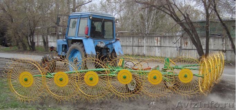 Грабли ворошилки колесно пальцевые ГКП-5,3; 6,3; 7,3 - Изображение #1, Объявление #750146
