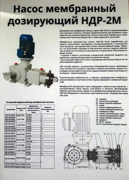 насосы дозировочные НД, ПТ, Т, НДР-2М мембранные/NS - Изображение #2, Объявление #1681500